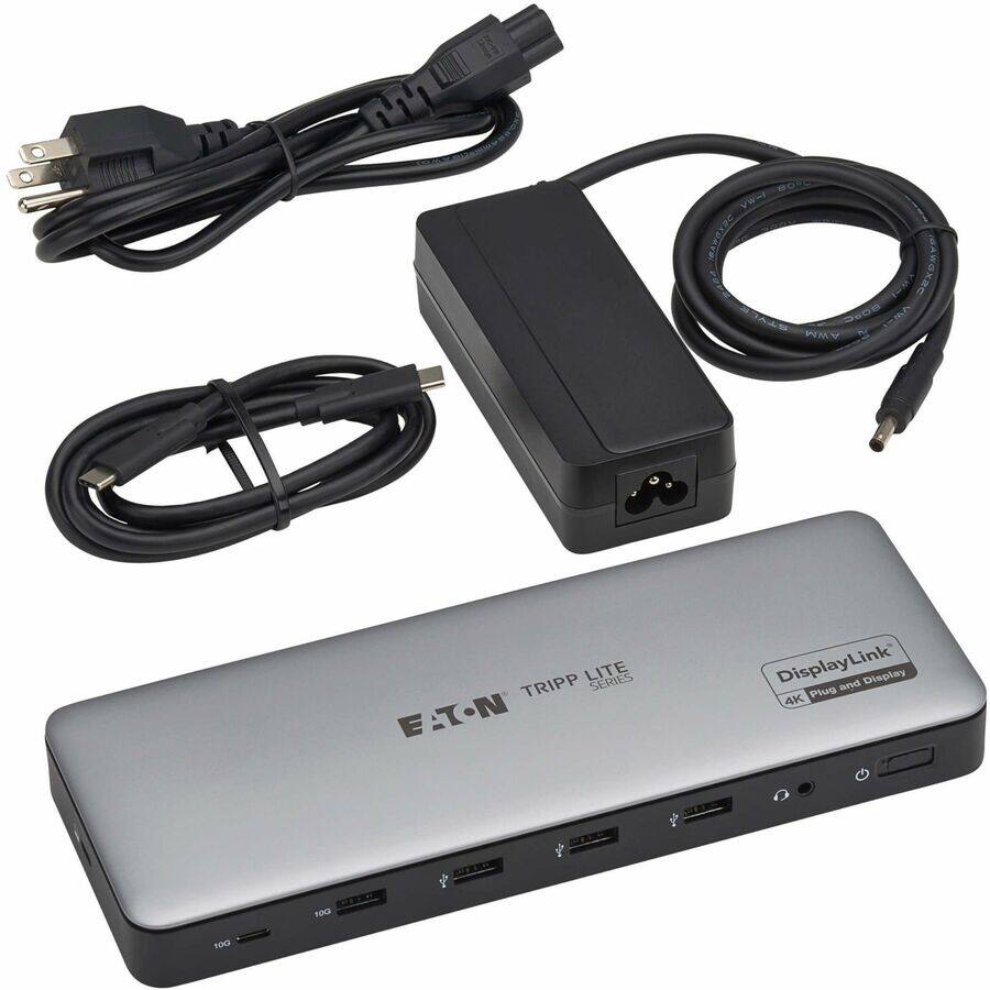 E-T-N TRIPP LITE SERIES  
DisplayLink  
4K Plug and Display  

10G  
10G  
USB  
USB  
HDMI