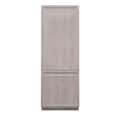 Thermador - Freedom Collection 30 in. Wide 16.6 Cu. Ft. Bottom Freezer Built-in Smart Refrigerator with ThermaFresh Pro Drawers - Custom Panel Ready