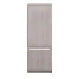 Thermador - Freedom Collection 16 Cu. Ft. Bottom-Freezer Built-In Smart Refrigerator with ThermaFresh Pro Drawers - Custom Panel Ready
