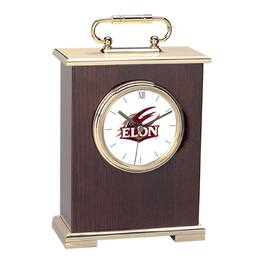 Jardine - Elon Phoenix Logo Carriage Clock - Gold