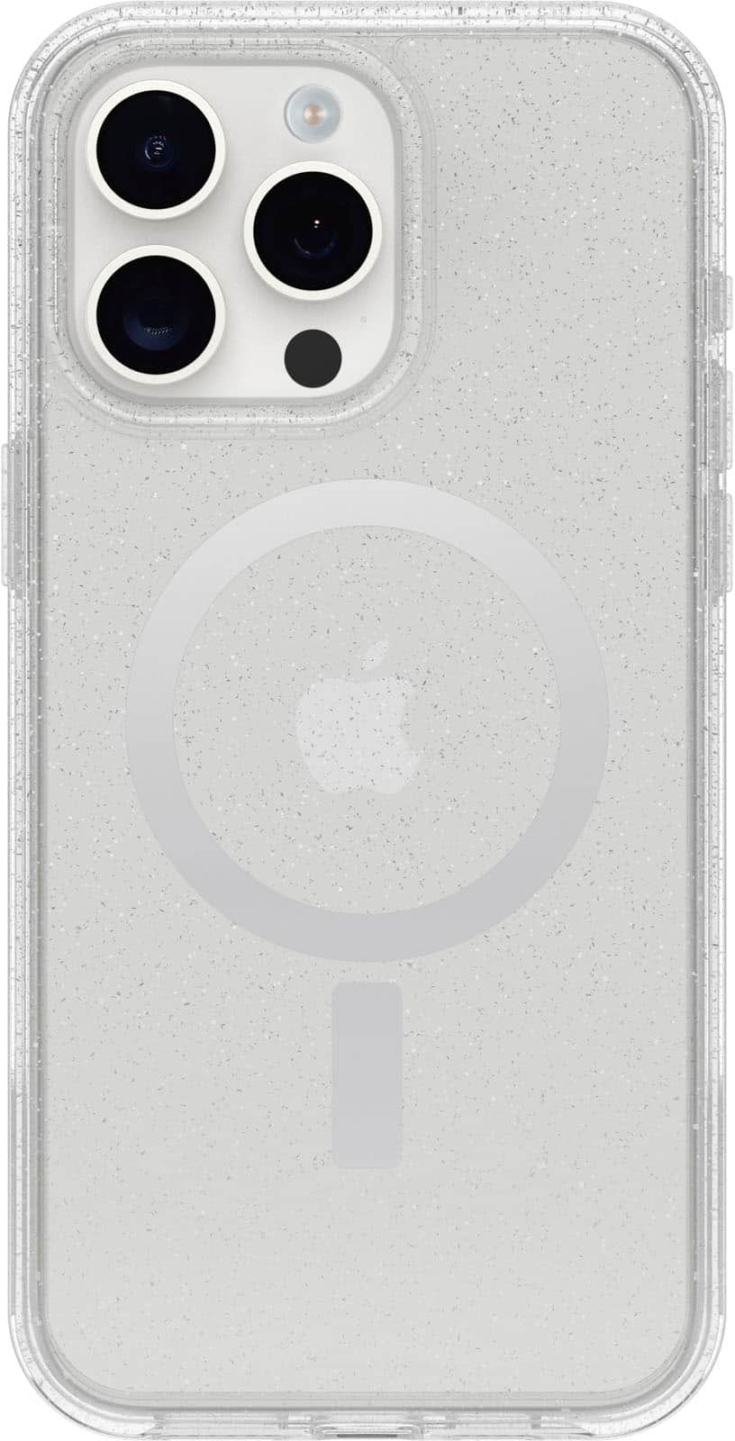 OtterBox - Symmetry Series Hard Shell for MagSafe for Apple iPhone 15 Pro Max - Stardust - Front_Zoom