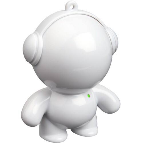 Front Standard. Mobi - Beatz Buddiez 2 W Home Audio Speaker System - iPod Supported - White.