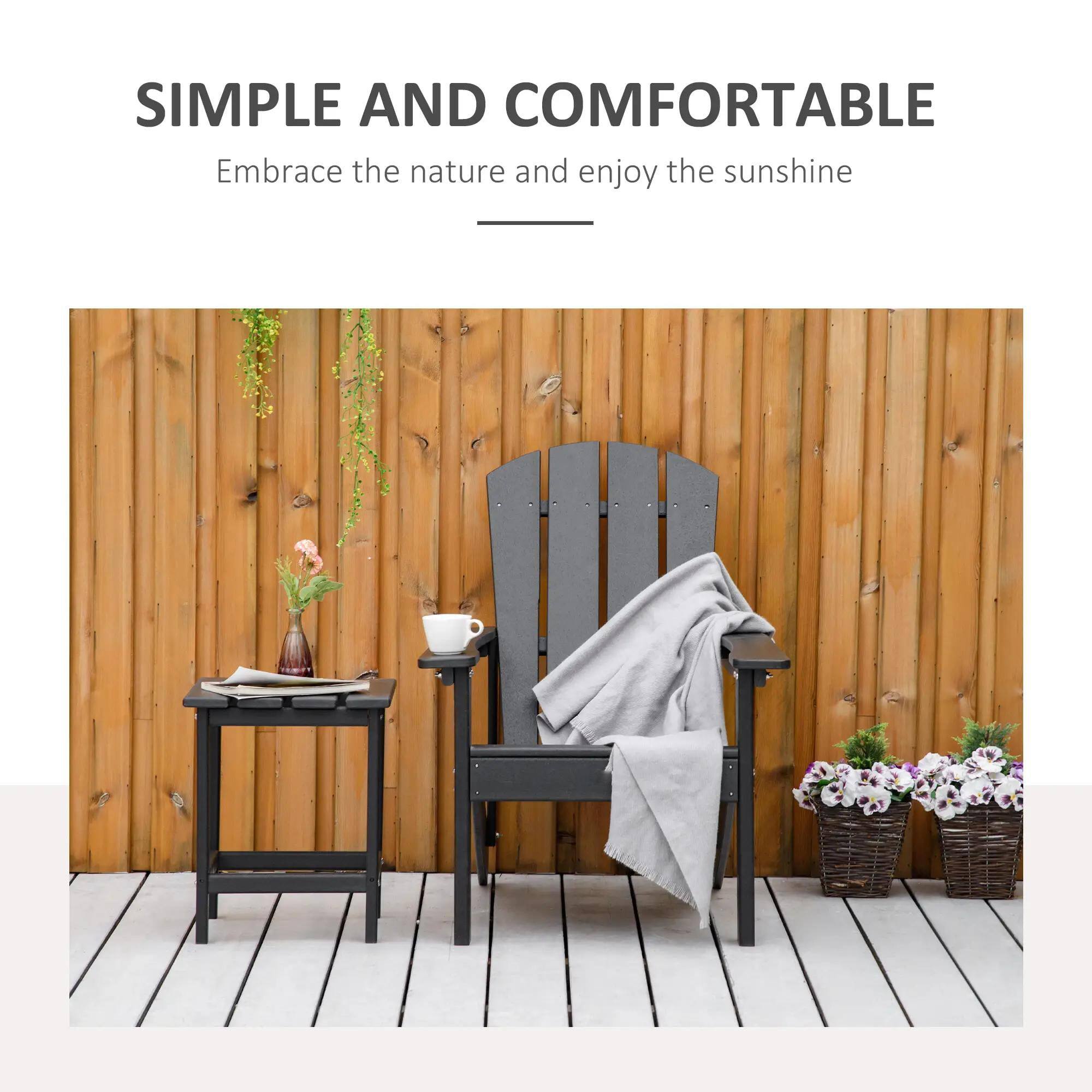 SIMPLE AND COMFORTABLE  
Embrace the nature and enjoy the sunshine