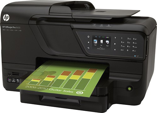 Best Buy: HP Officejet Pro 8600 Multifunction Printer Black N911A