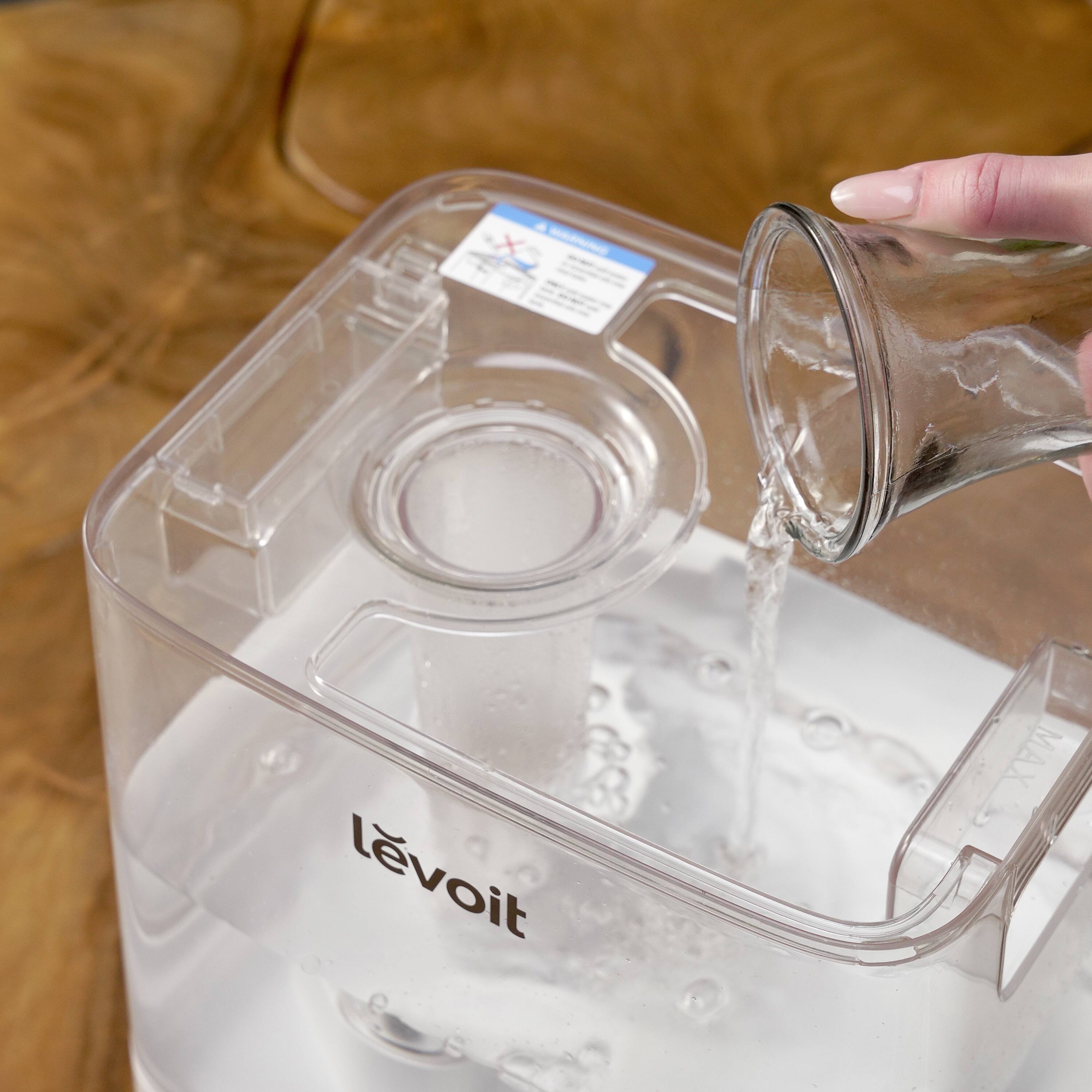 Alt View 21. Levoit - VeSync Classic 300S 1.58 gallon Ultrasonic Smart Humidifier - White.