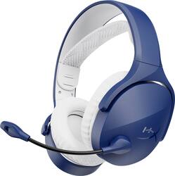 HyperX - Cloud Jet Dual Wireless Gaming Headset for PC, Mac, PS5, PS4, and Mobile - Jet Blue - Front_Zoom