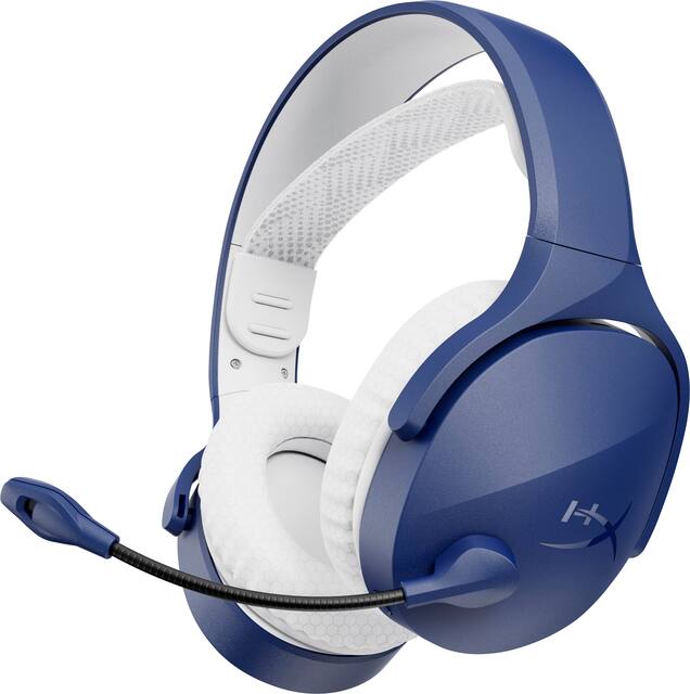 HyperX - Cloud Jet Dual Wireless Gaming Headset for PC, Mac, PS5, PS4, and Mobile - Jet Blue