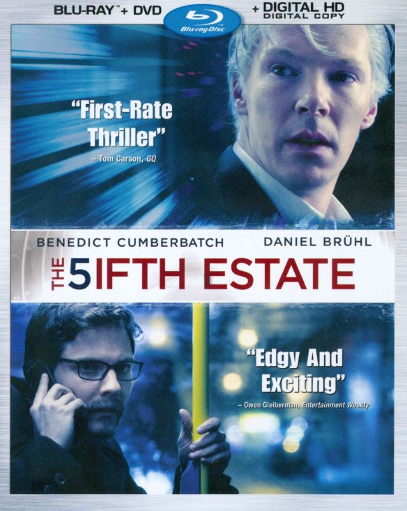 The Fifth Estate [2 Discs] [Includes Digital Copy] [Blu-ray/DVD] [2013]
