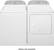 Alt View 3. Whirlpool - 7.0 Cu. Ft. 14-Cycle Gas Dryer - White.