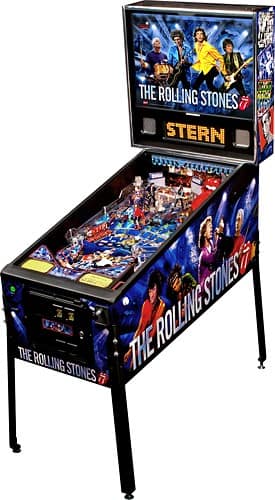 Angle Standard. Stern - The Rolling Stones Arcade Pinball Machine.