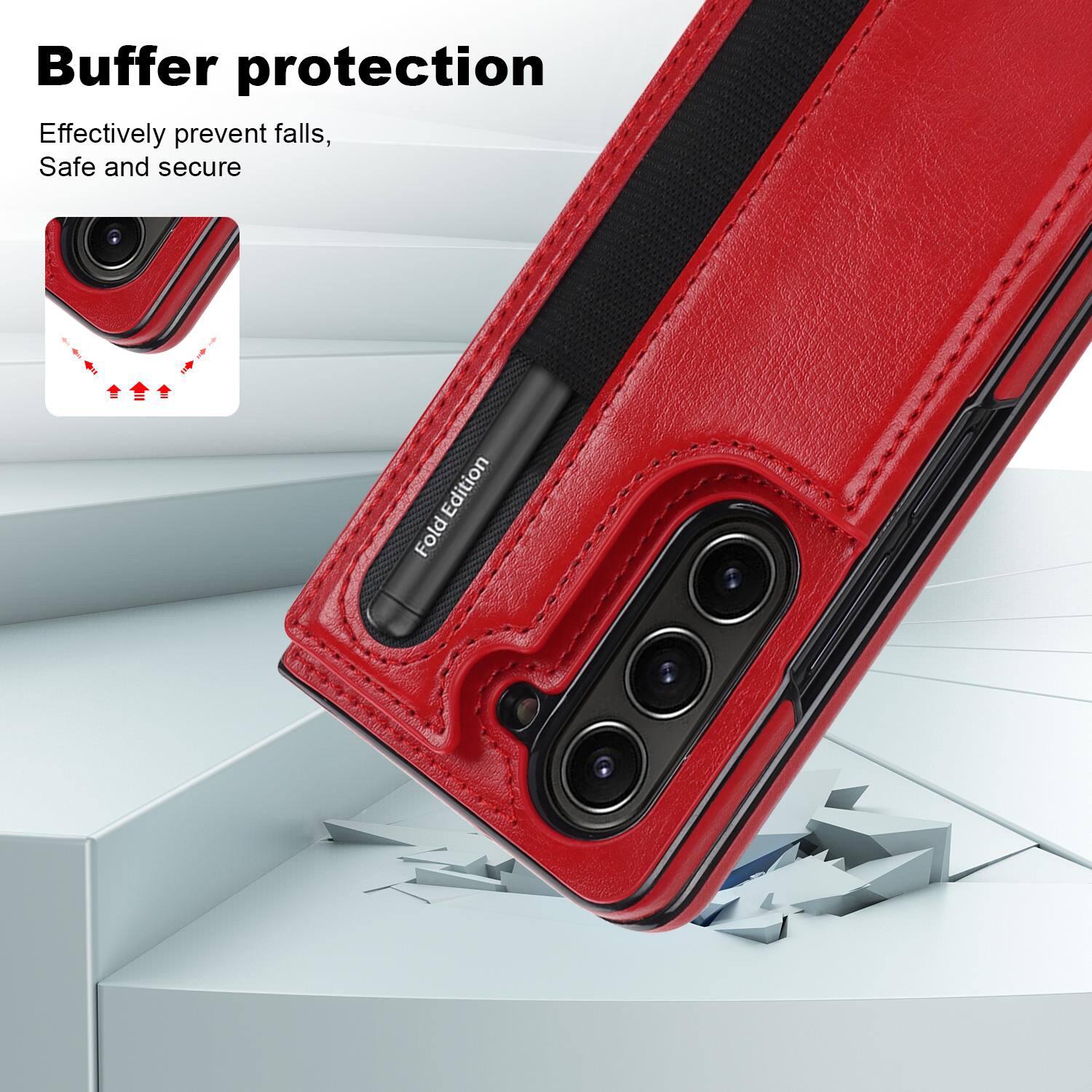 Buffer protection  
Effectively prevent falls,  
Safe and secure  

Fold Edition