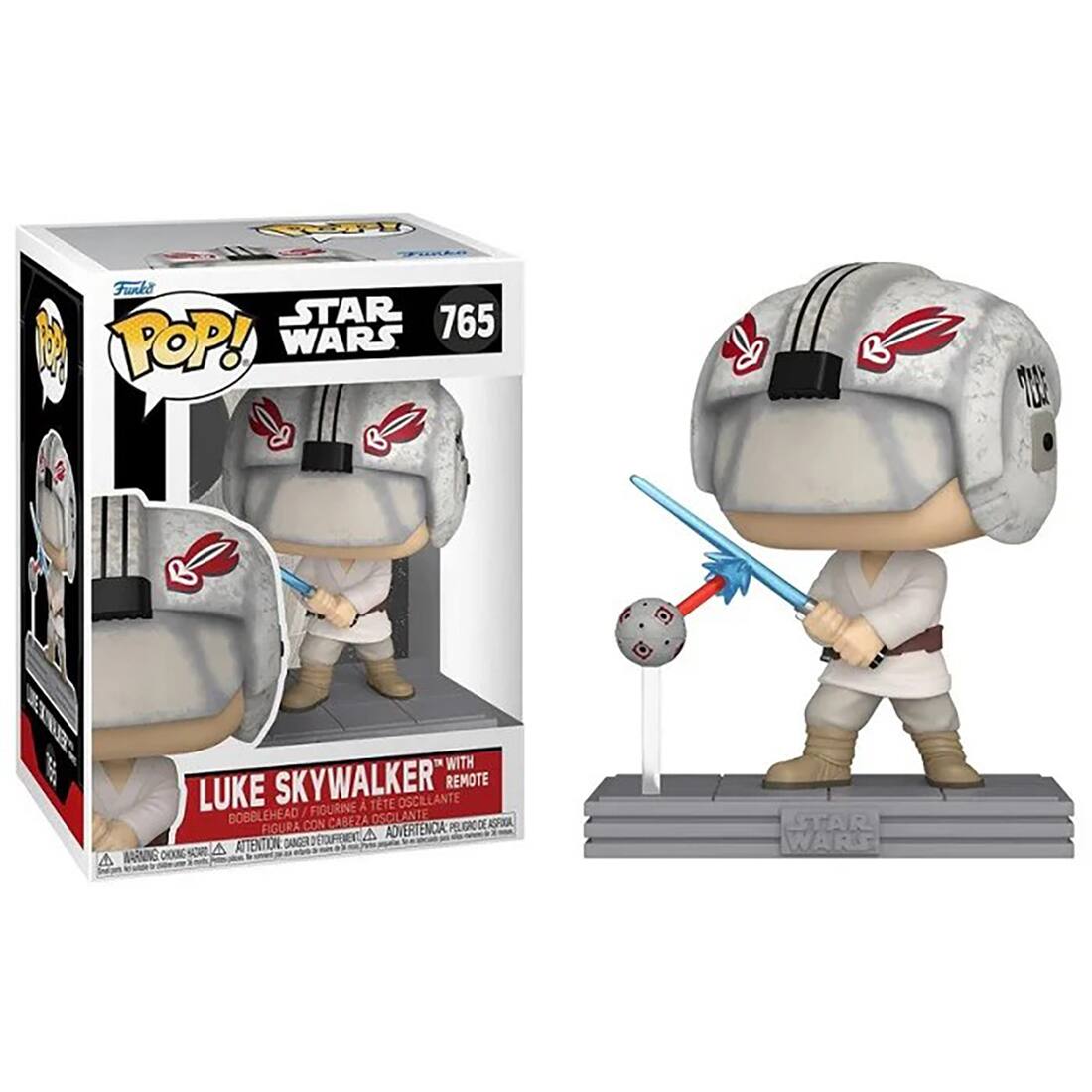 Funko - Pop! Star Wars: Luke Skywalker with Remote - Multicolor