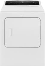 Whirlpool - Cabrio 7.0 Cu. Ft. 24-Cycle Gas Dryer - White - Front_Standard