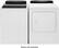 Alt View 3. Whirlpool - Cabrio 7.0 Cu. Ft. 23-Cycle Steam Gas Dryer - White.