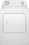 Front Zoom. Amana - 6.5 Cu. Ft. 11-Cycle Electric Dryer - White.