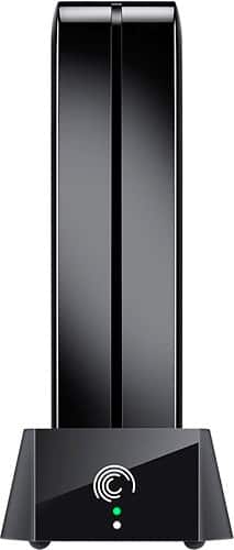 Front Standard. Seagate - FreeAgent GoFlex 3 TB 3.5" External Network Hard Drive - Black.