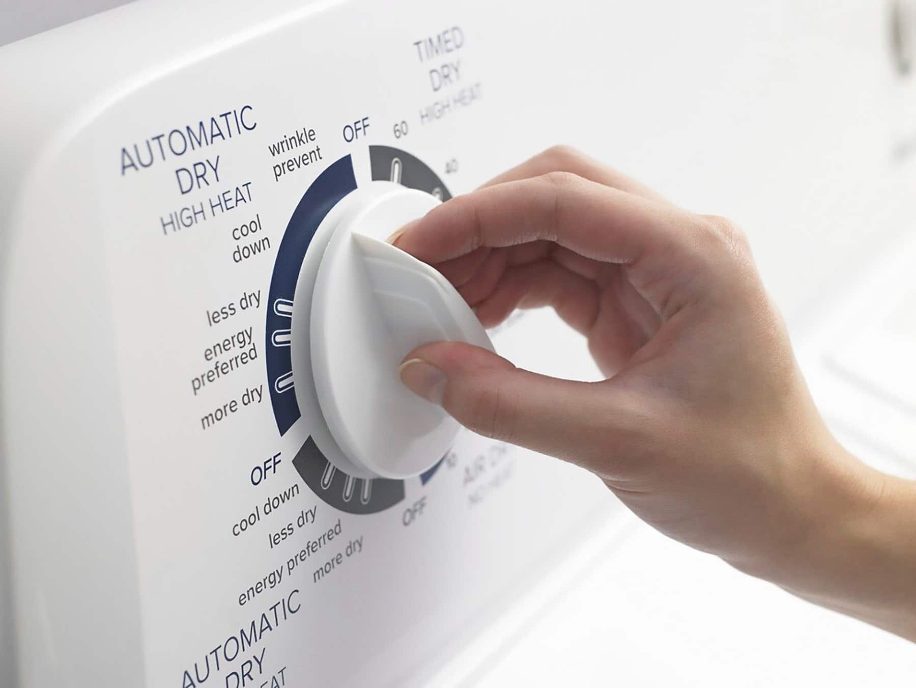 Alt View 14. Amana - 6.5 Cu. Ft. Gas Dryer with Automatic Dryness Control - White.