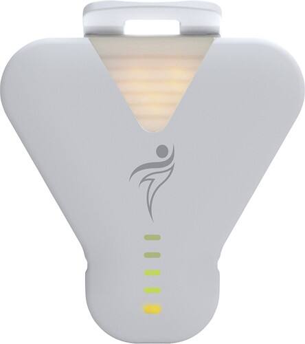 Front Standard. NewYu - Connected Fitness Monitor - White.