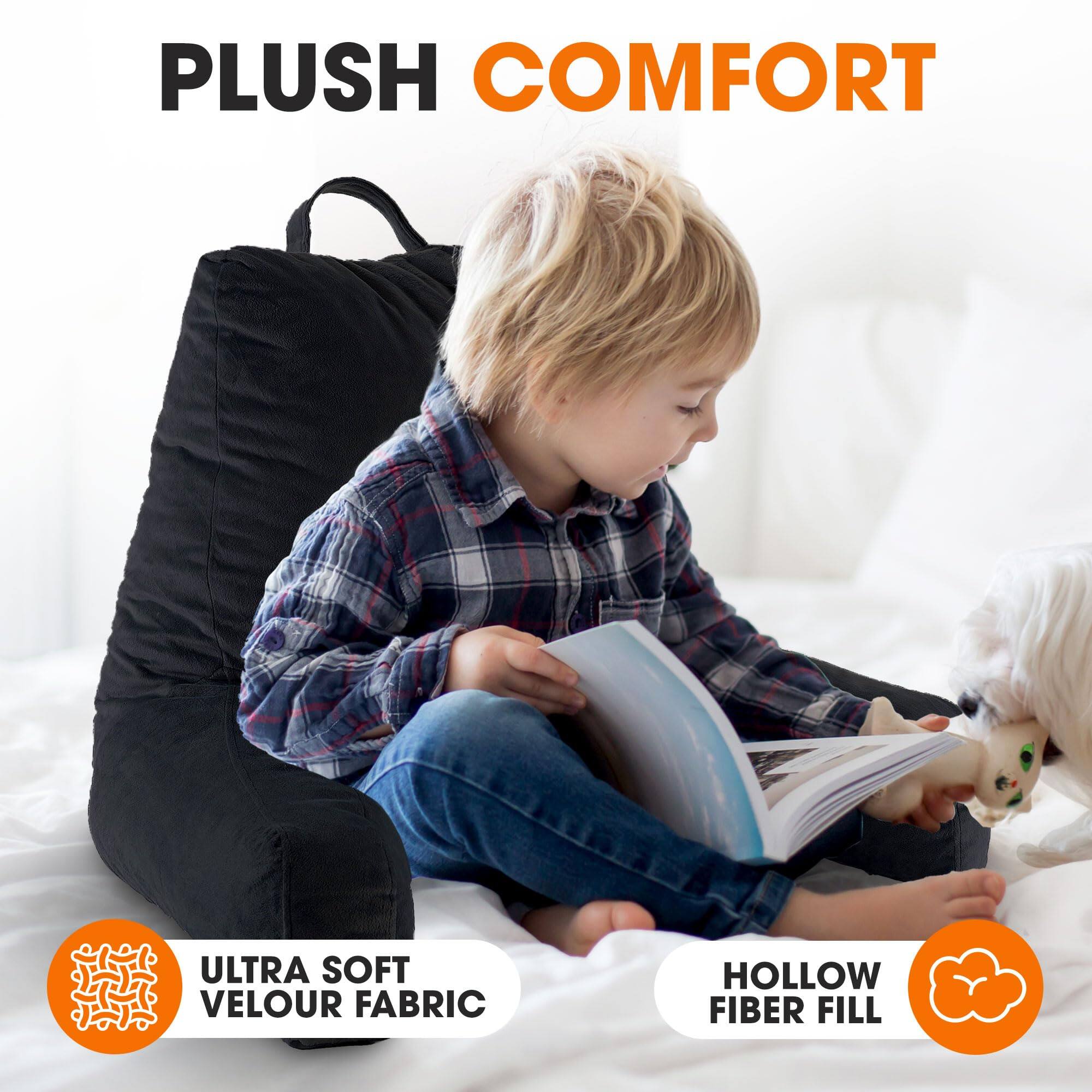 PLUSH COMFORT  
ULTRA SOFT VELOUR FABRIC  
HOLLOW FIBER FILL