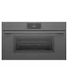 Fisher & Paykel - 30" 1.7 Cu. Ft. Single Convection Speed Oven, 6.8" Touchscreen - Compact - Minimal Grey - Gray