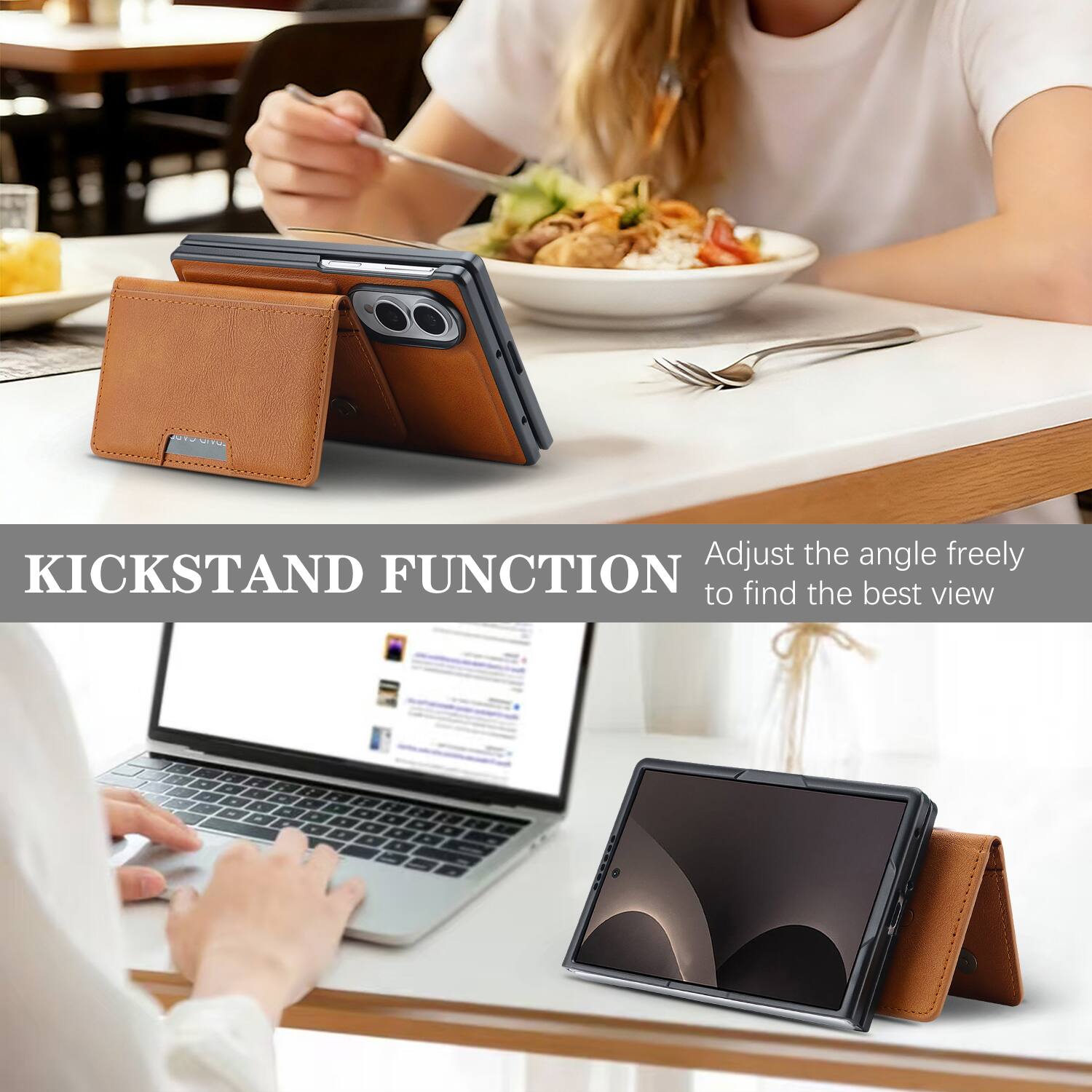 NAVERSITY

KICKSTAND FUNCTION

Adjust the angle freely to find the best view