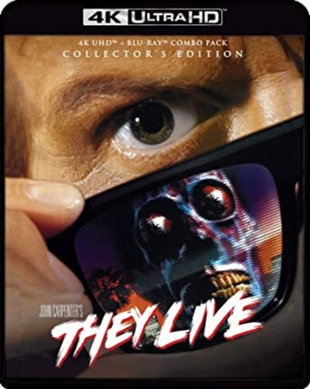 Front. They Live   - 4K Blu-Ray.