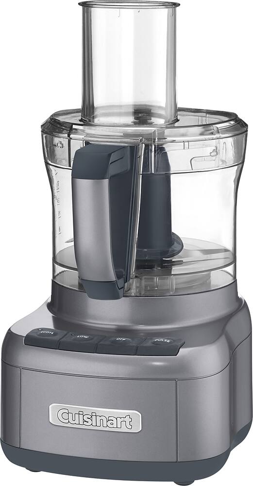 Left. Cuisinart - Elemental 8 Cup Food Processor - Gunmetal.