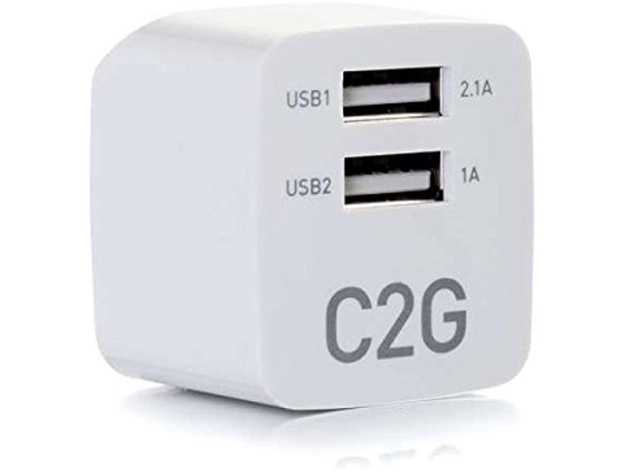 USB1 2.1A  
USB2 1A  
C2G