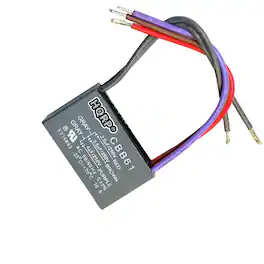 HQRP - Ceiling Fan Motor Capacitor 2.5/3.5/4 uF 5-Wire UL Listed 250 VAC for Hampton Bay, CBB61