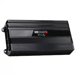 MB Quart - Formula 1,500 Watt Mono Car Audio Mobile Amplifier, FA2-1500.1 - Black