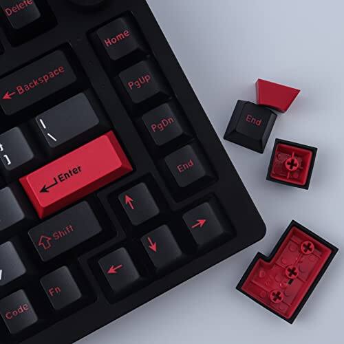Cedar Assembly - Keycaps Custom Double Shot Abs Keycap Set 6.25u 7u Cherry Profile For Gateron Mx Switches Mechanical evil - Evil Dolch