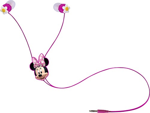  Disney - Minnie Bow-Tunes Earbud Headphones - Pink