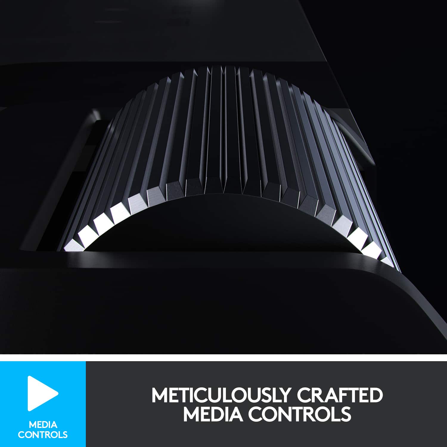 Media controls meticulously crafted media controls.