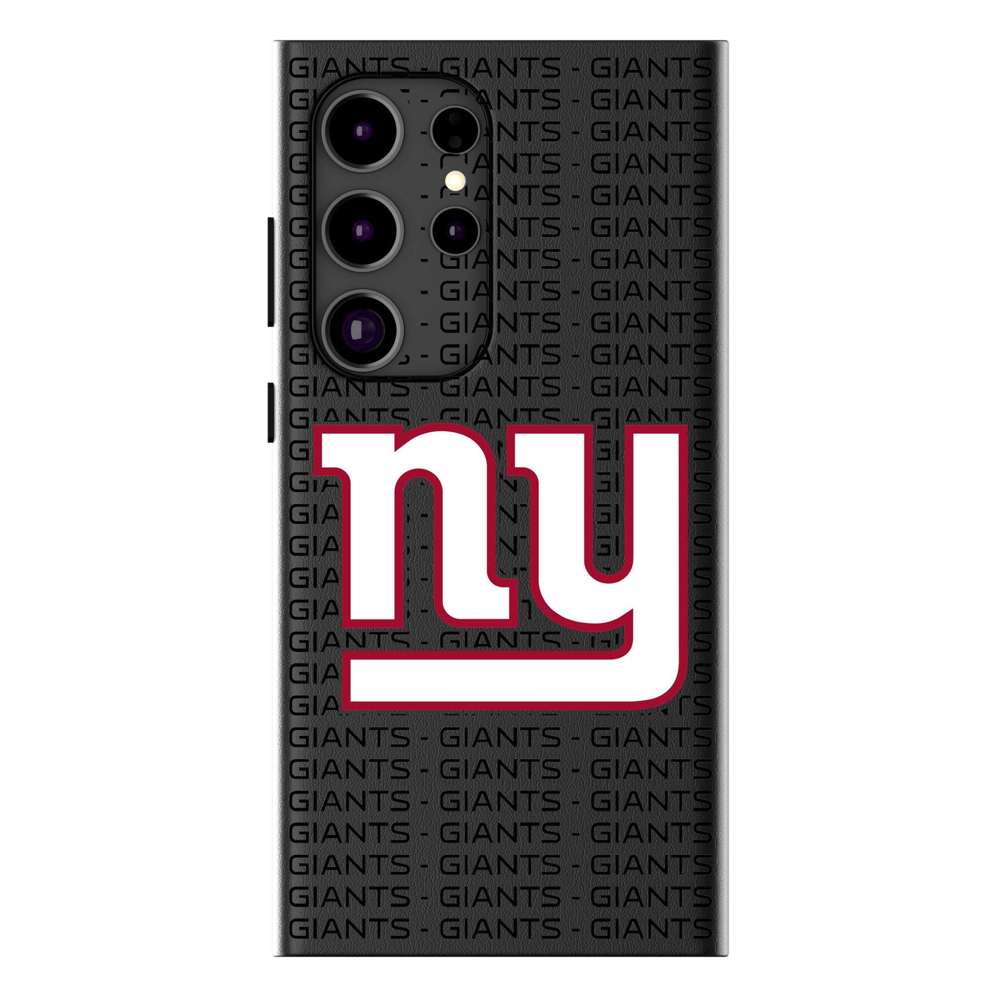Keyscaper - NFL - New York Giants Text Backdrop Galaxy Magnetic Bump Case - S25 - Black price history on PriceWatchPro