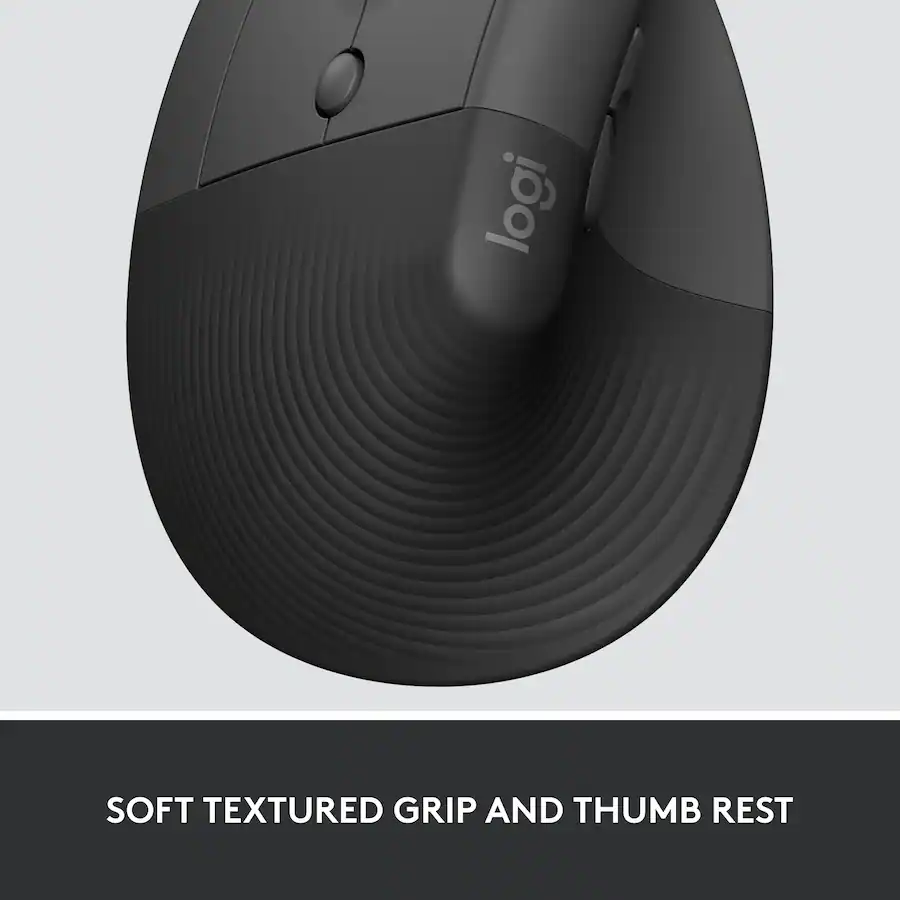 Logitech Lift for Business Vertical Ergonomic Left Handed Wireless ...