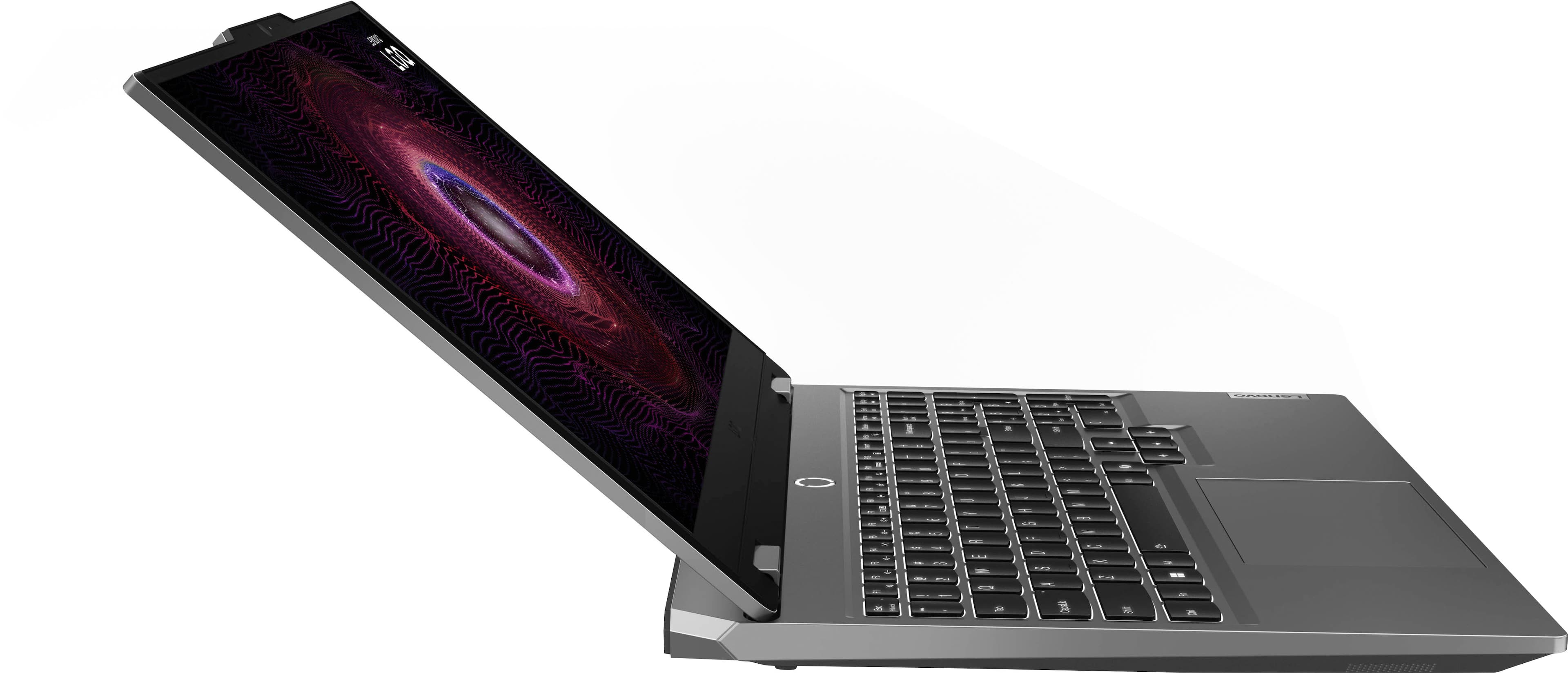 Alt View 4. Lenovo - LOQ 15.6" Full HD Gaming Laptop - AMD Ryzen 5 7235HS 2023- 12GB Memory - NVIDIA GeForce RTX 4050 - 512GB SSD - Luna Grey.