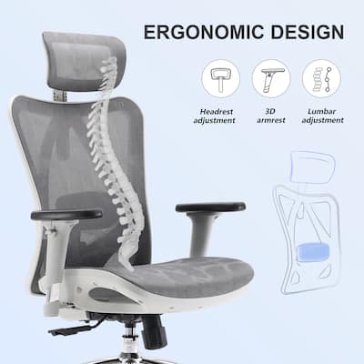 SIHOO M57 Ergonomic Office Chair with 3D Armrest, Mesh Desk Chair SIHOO M57 Ergonomic Office Chair with 3D Armrest, Mesh Desk Chair