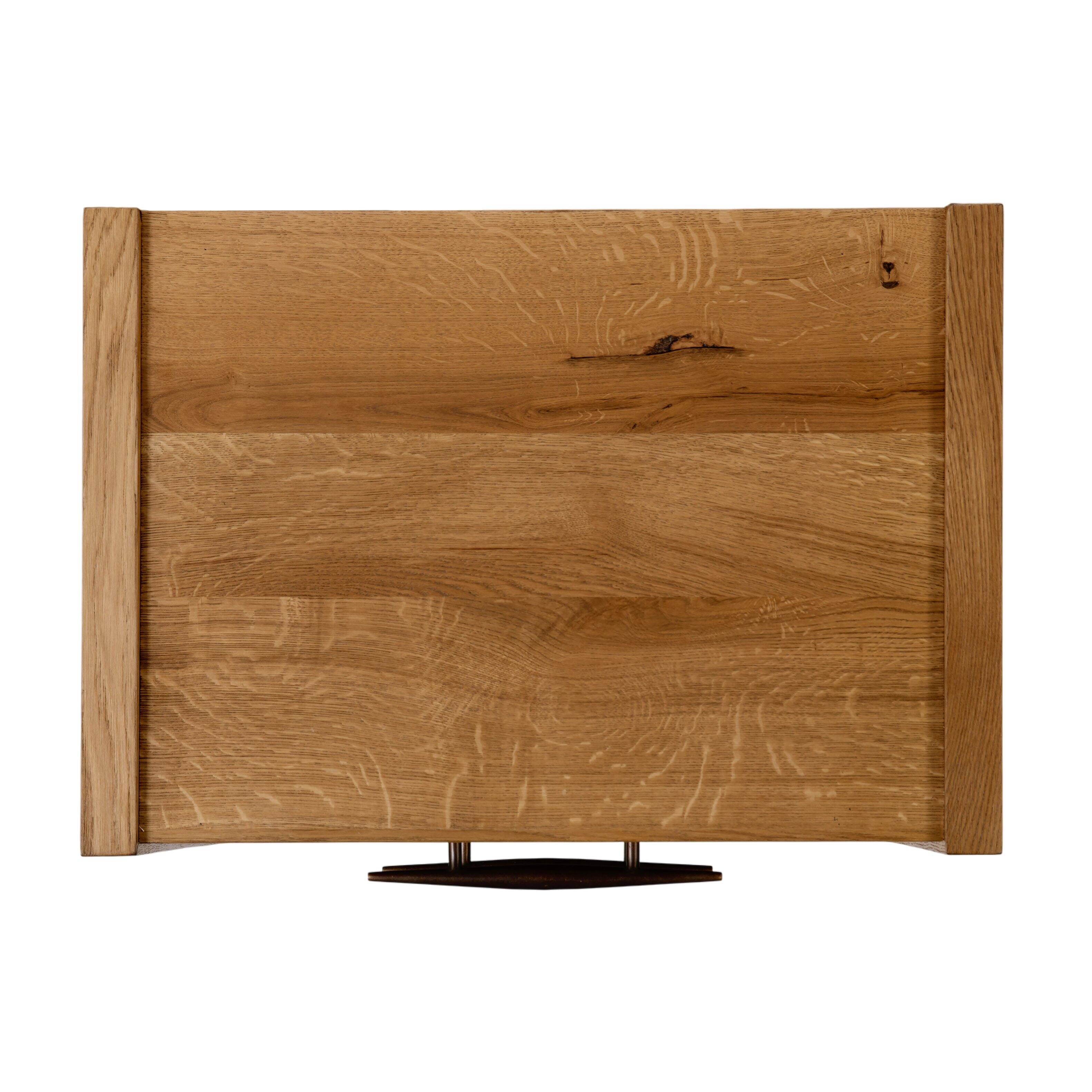 Alt View 6. Butler Specialty - Oakley 25 in. W Rectangular Wood 2 Drawer Nightstand, Light Brown, Natural - Light Brown,Natural.