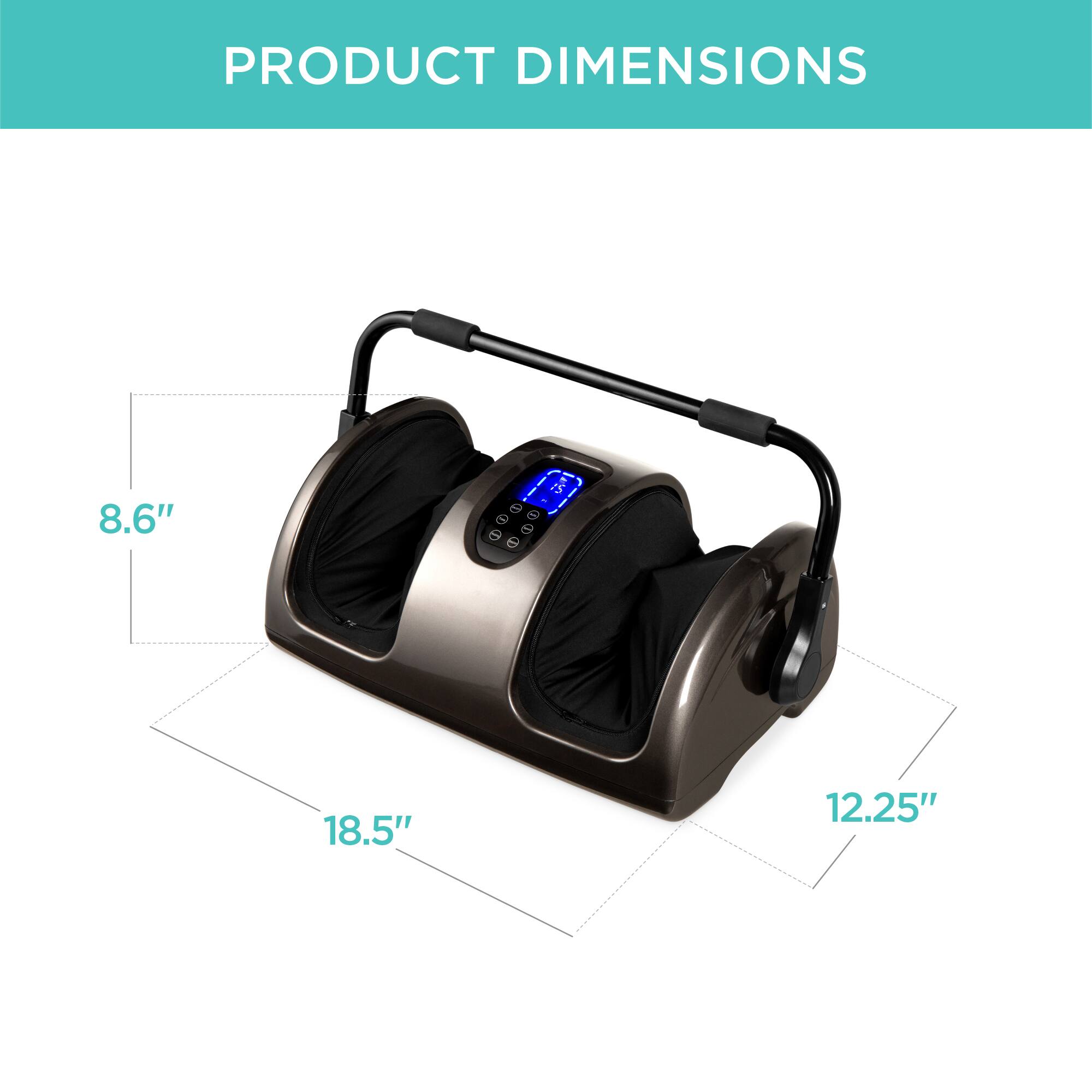 PRODUCT DIMENSIONS: 8.6" x 18.5" x 12.25"