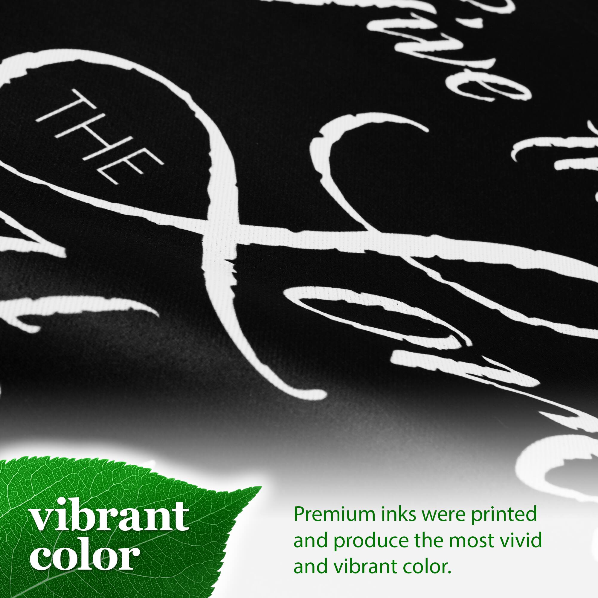 Premium inks were printed and produce the most vivid and vibrant color.