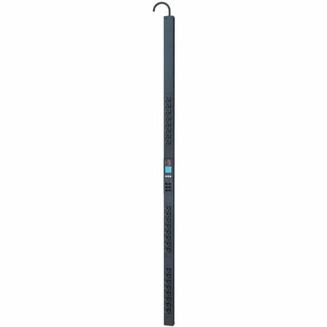 APC - NetShelter Metered Rack PDU, 2G, 0U, 20A, 100V to 120V, 24 NEMA 5-20R outlet - Metered - NEMA L5-20P - 24 x NEMA - Black