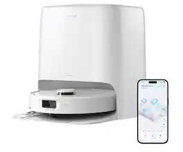 Roborock - Qrevo 2 Prolite Robot Vacuum and Mop, 20,000Pa Suction, FlexiArm Edge Mopping, Zero-Tangle - White