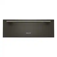 KitchenAid - 30" Slow Cook Warming Drawer - Black Ore - Front_Zoom