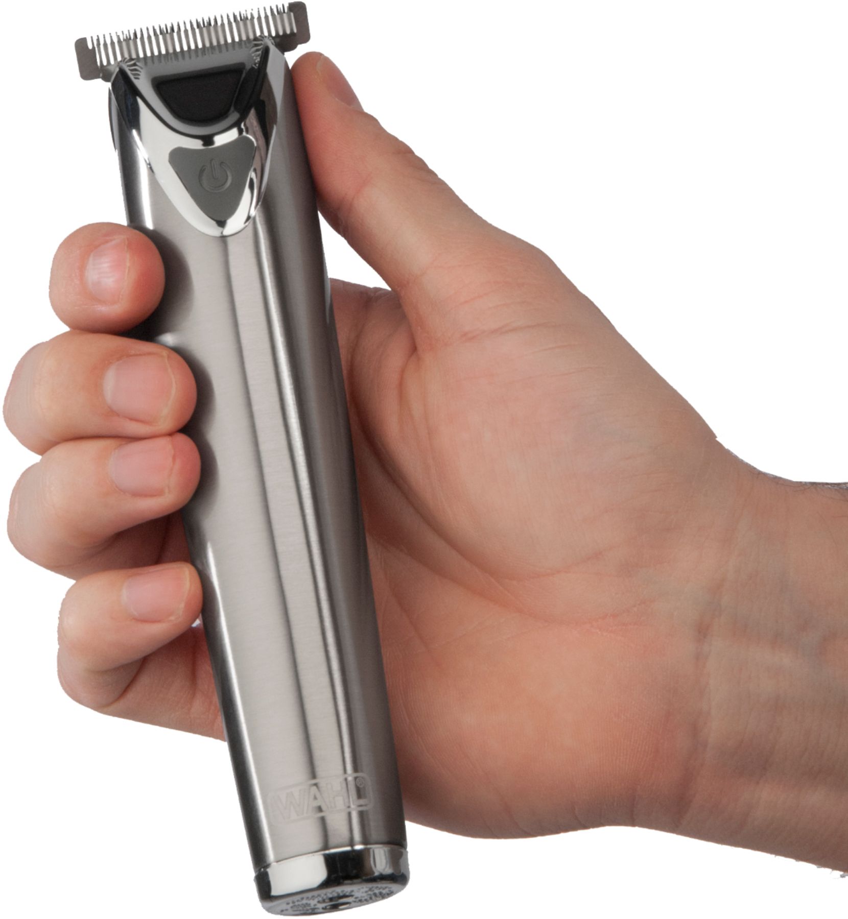 Best Buy: Wahl Lithium Ion All-In-One Trimmer Stainless-Steel 9818 Wahl Lithium Ion Stainless Steel