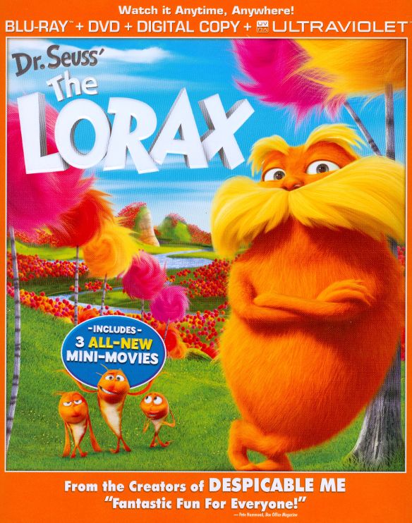 Best Buy: Dr. Seuss' The Lorax [blu-ray Dvd] [2 Discs] [2012]