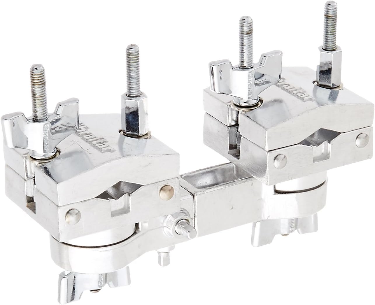 Angle. Gibraltar Hardware - 2-Way Super Multi Clamp, Universal Drum Hardware Grabber Clamp with 360° Ratchet Tilters, Key Lock Connector.
