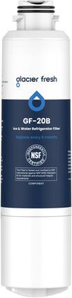 GLACIER FRESH - Replacement for Samsung Water Filter DA29-00020B, for DA29-00020A/B, DA29-00020B-1, HAF-CIN/EXP, 1 Pack