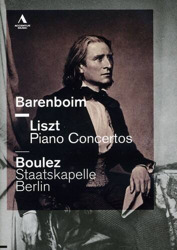 Front. Daniel Barenboim - Piano Concertos   - DVD.