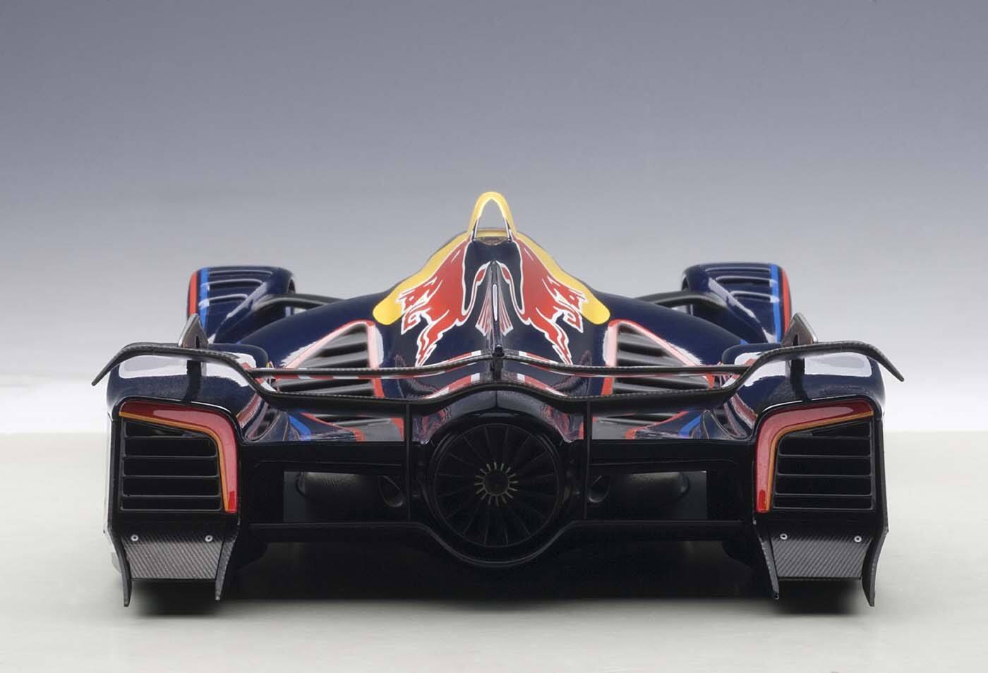 Alt View 2. Autoart - Red Bull X2014 Fan Car Red Bull Color Sebastian Vettel 1/18 Model Car by Autoart.