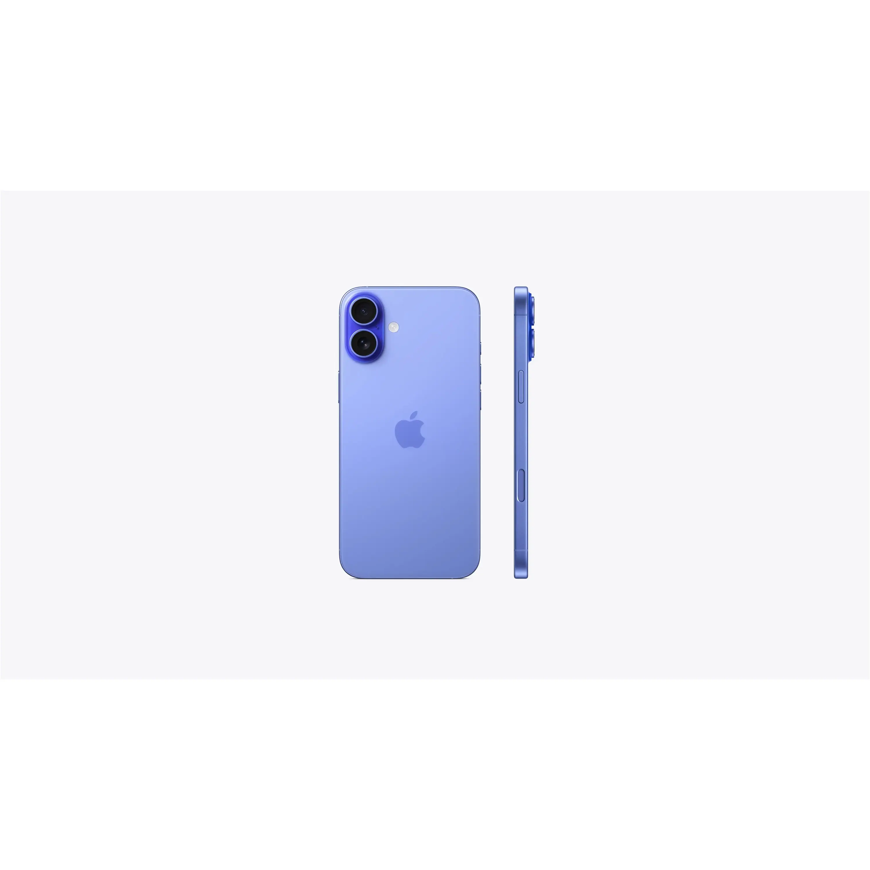 Angle. Apple - iPhone 16 Plus 256GB 6.7" 5G Fully Unlocked, Ultramarine - Blue.